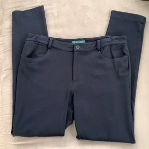 Lauren black slim pants 12P. Gently worn, great condition.